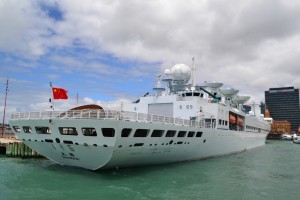 Chinesisches Satellitenschiff