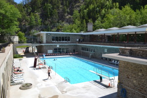 Der cool Pool in Radium Hot Springs